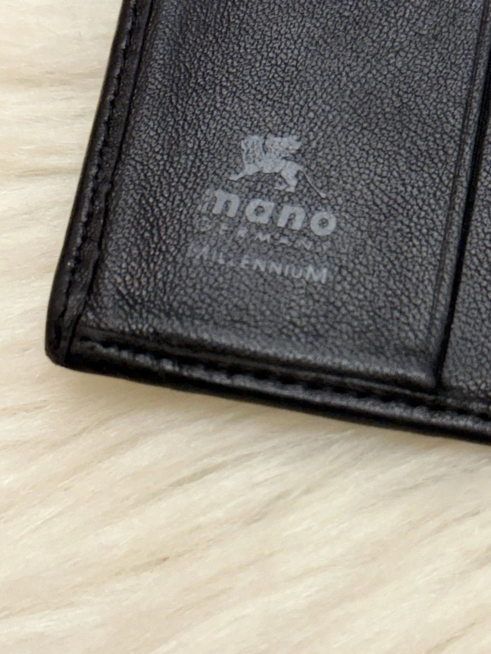 MANO GERMANY - MILLENNIUM SOFT BLACK ALL LEATHER BIFOLD WALLET